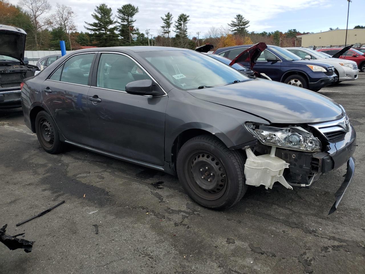 2014 Toyota Camry VIN 4T4BF1FK3ER406135 Copart auction photo, front end / minor dent/scratches damage thumbnail 4