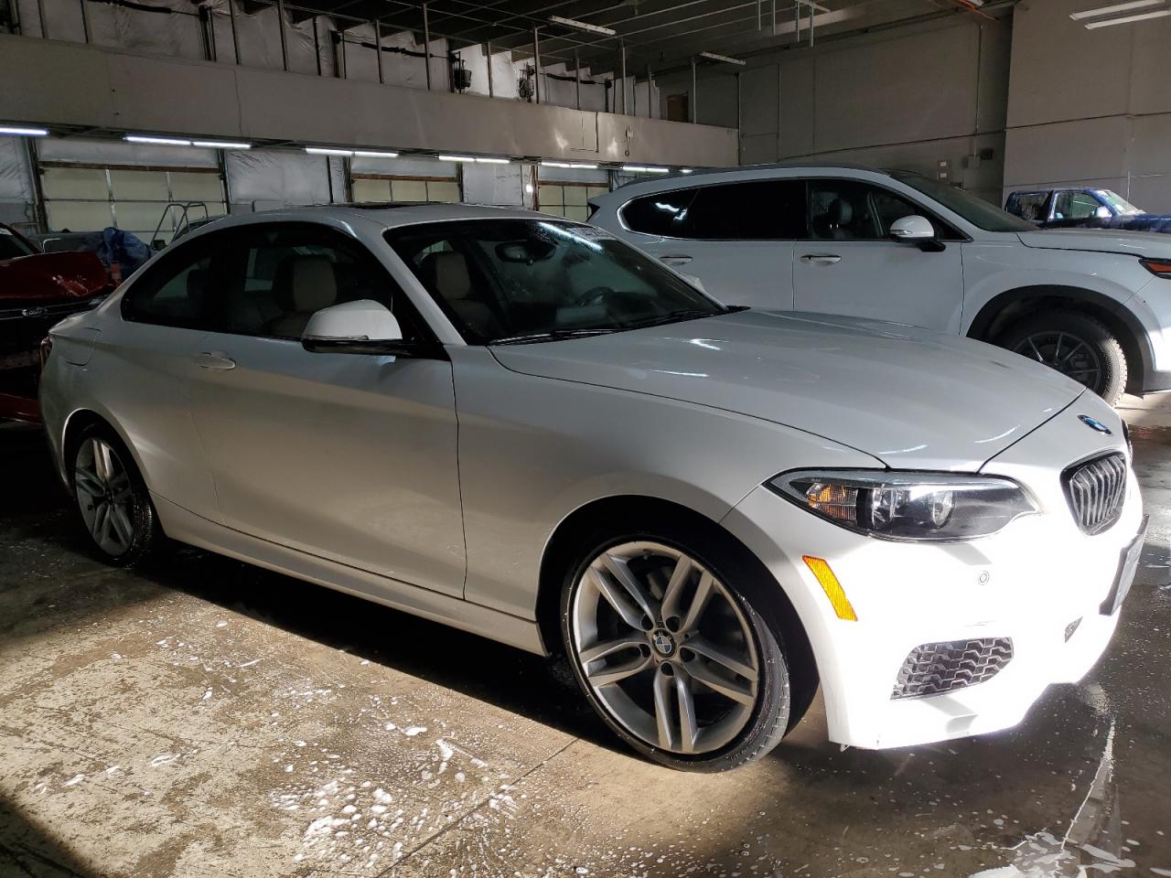 2016 BMW 2er VIN WBA1G9C59GV726574 Copart auction photo, rear end damage thumbnail 4
