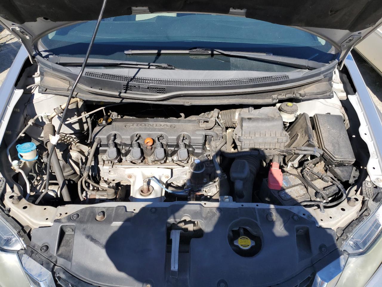 2014 Honda Civic VIN 2HGFB2F82EH524932 Copart auction photo, side damage thumbnail 12