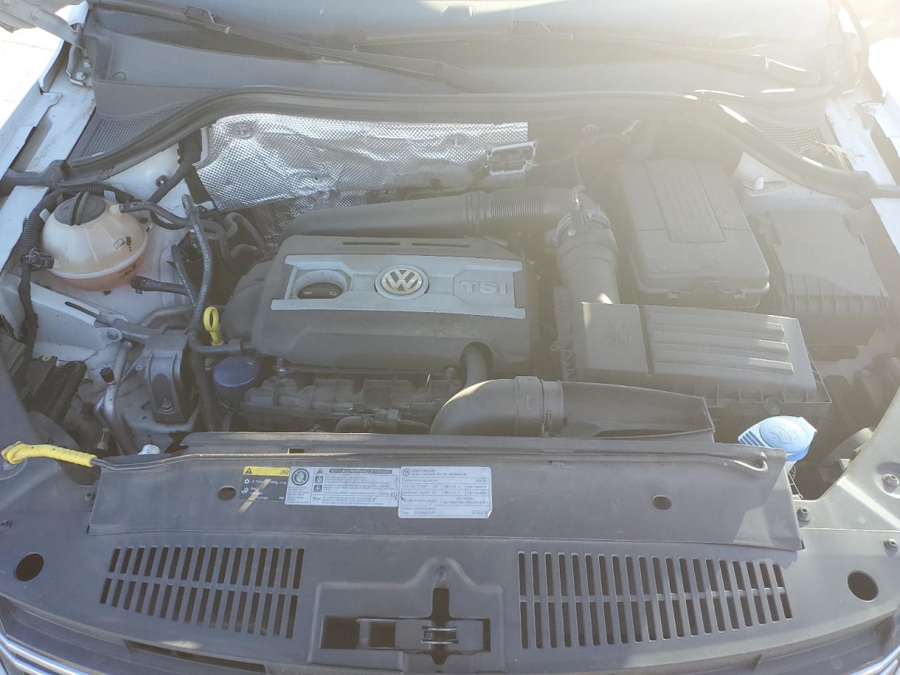 2016 Volkswagen Tiguan VIN WVGAV7AX7GW580442 Copart auction photo, mechanical damage thumbnail 12