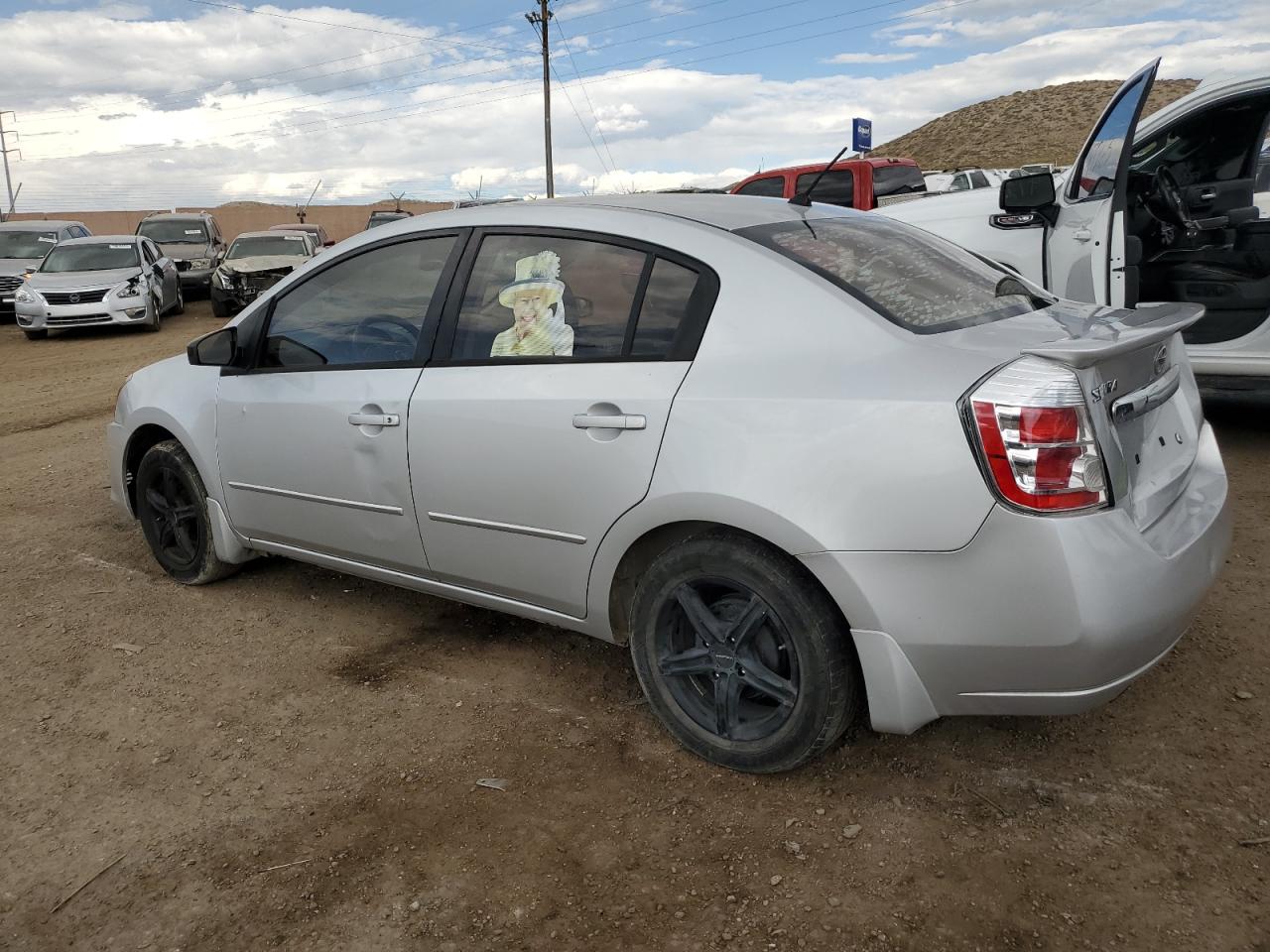 2012 Nissan Sentra VIN 3N1AB6AP1CL656358 Copart auction photo, rear end damage thumbnail 2