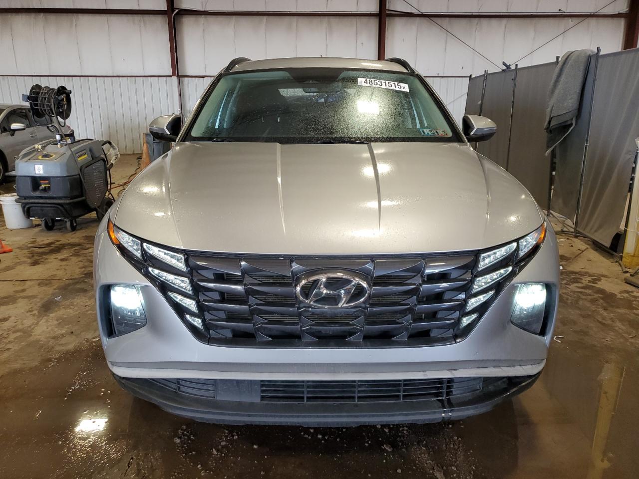 2022 Hyundai Tucson VIN 5NMJFCAE3NH010110 Copart auction photo, rear end / top/roof damage thumbnail 5