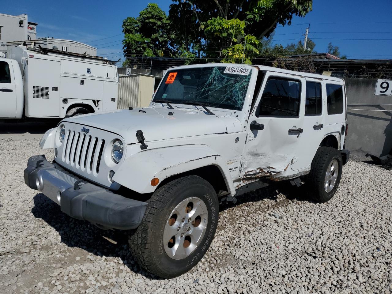 2015 Jeep Wrangler VIN 1C4HJWEG1FL699736