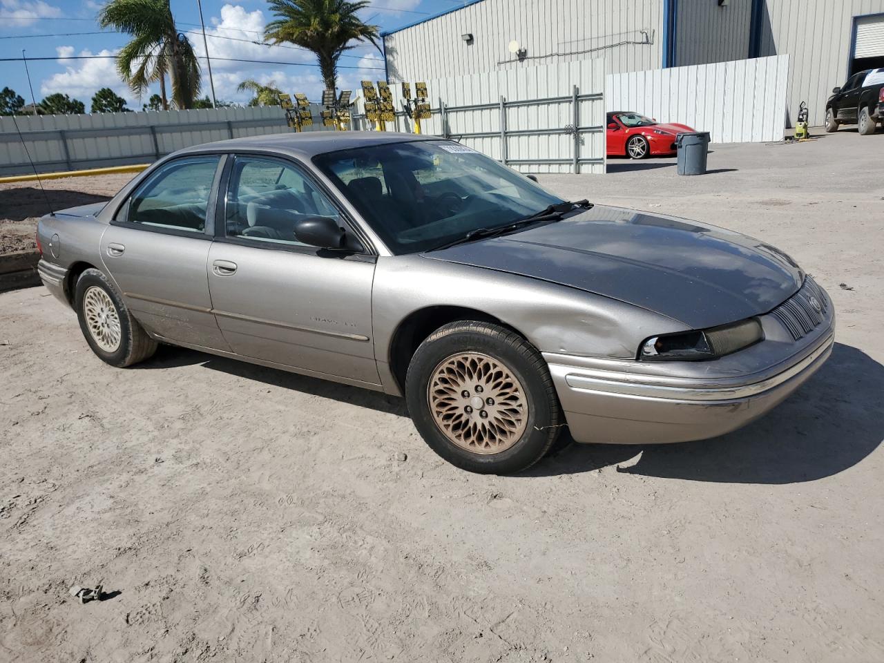 1996 Chrysler Concorde VIN 2C3HD56T1TH140388 Copart auction photo, front end / water/flood damage thumbnail 4