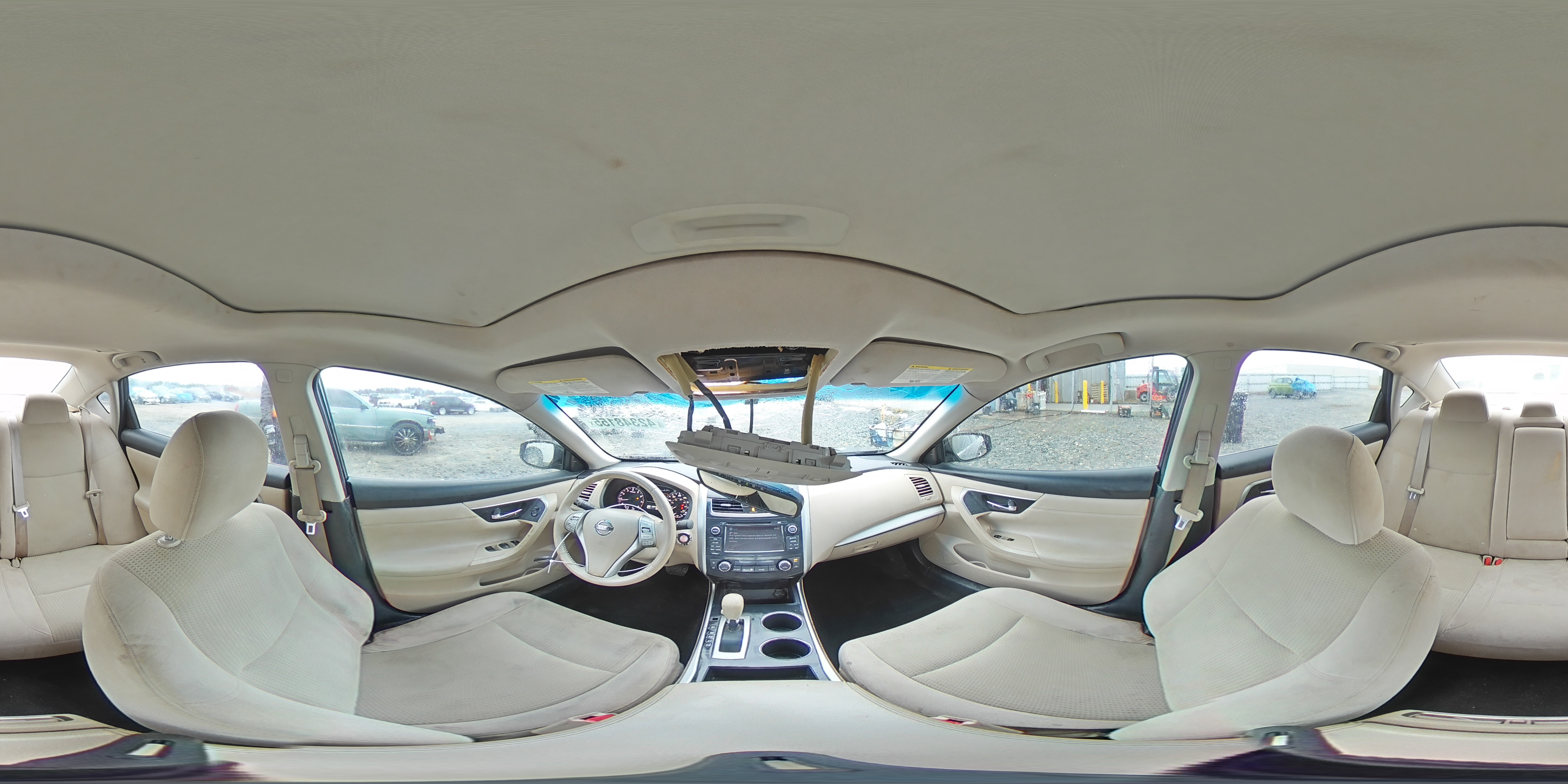 2015 Nissan Altima VIN 1N4AL3APXFC598507 Copart auction photo, front end / top/roof damage thumbnail 15