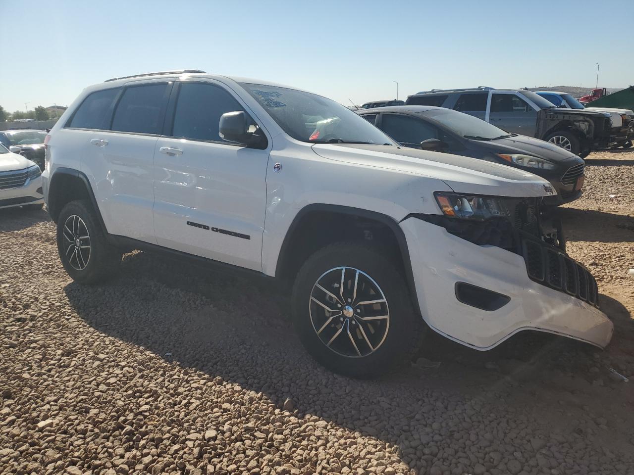 2017 Jeep Grand Cherokee VIN 1C4RJFLG4HC947763 Copart auction photo, all over damage thumbnail 4