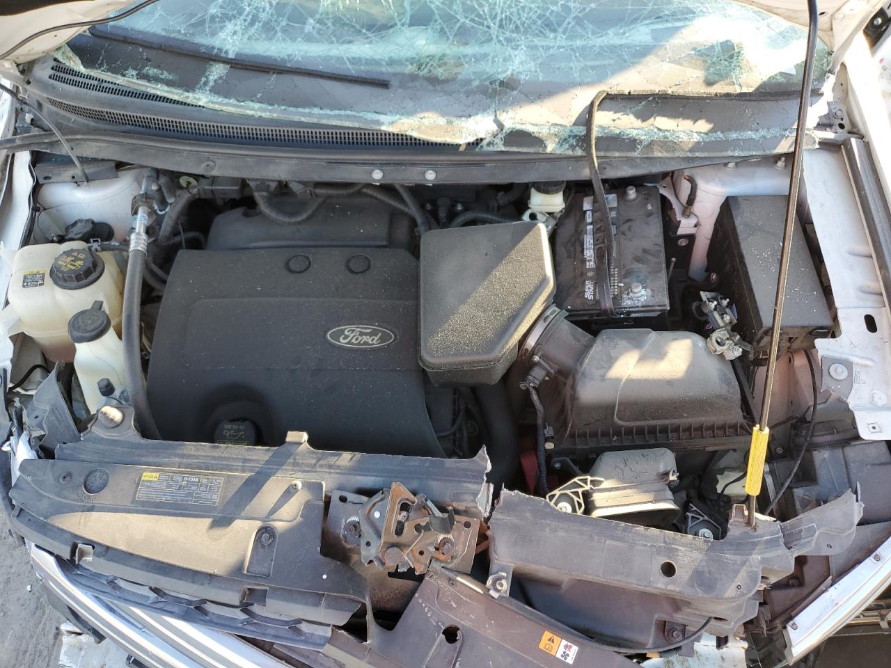 2013 Ford Edge VIN 2FMDK3KCXDBB49844 Copart auction photo, rollover / all over damage thumbnail 12