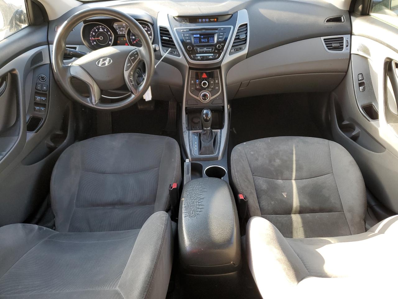 2015 Hyundai Elantra VIN 5NPDH4AE7FH566101 Copart auction photo, rear end / front end damage thumbnail 8