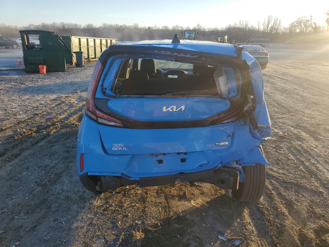 2023 KIA Soul VIN KNDJ33AU5P7214045 Copart auction photo, rear end damage thumbnail 6