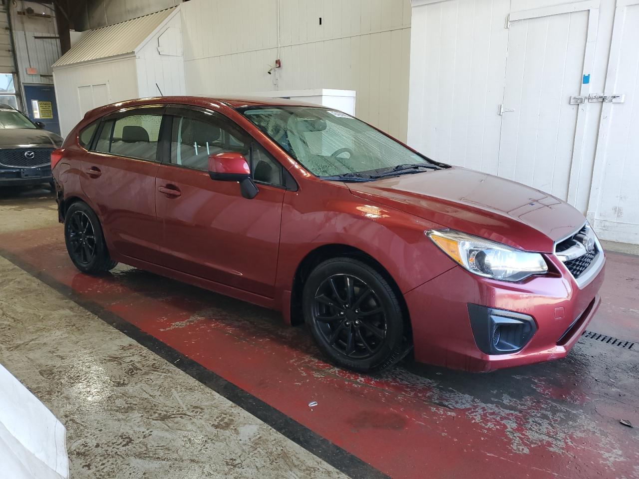 2014 Subaru Impreza VIN JF1GPAC63E8286067 Copart auction photo, rear end / side damage thumbnail 4