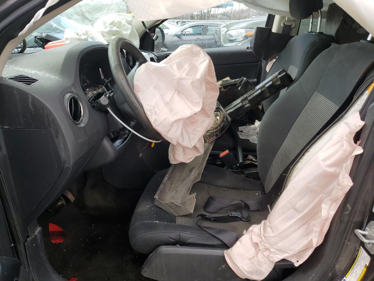 2016 Jeep Compass VIN 1C4NJCBA9GD753992 Copart auction photo, all over damage thumbnail 7