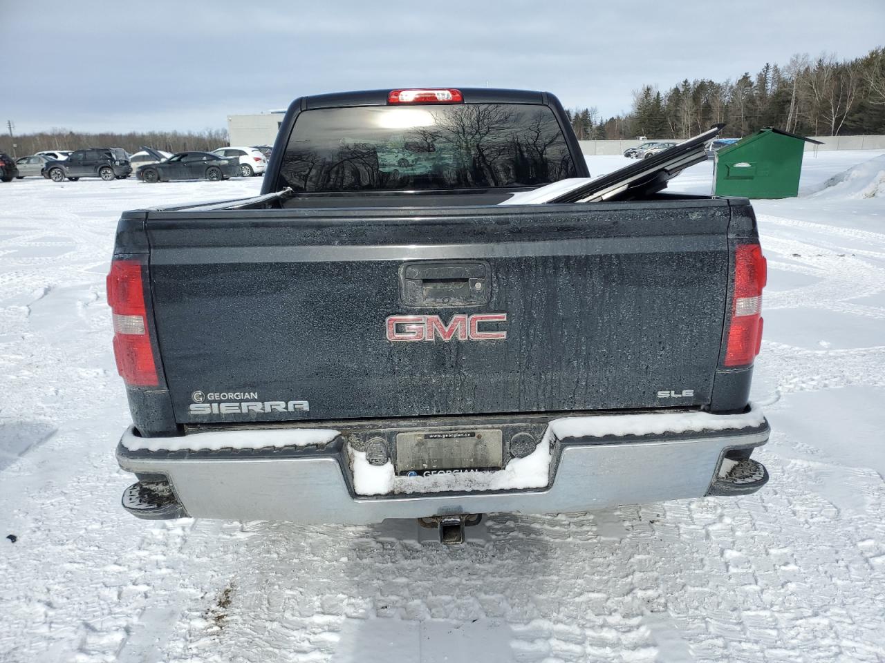 2017 GMC Sierra VIN 3GTU2MEC3HG464221 Copart auction photo, front end / frame damage damage thumbnail 6