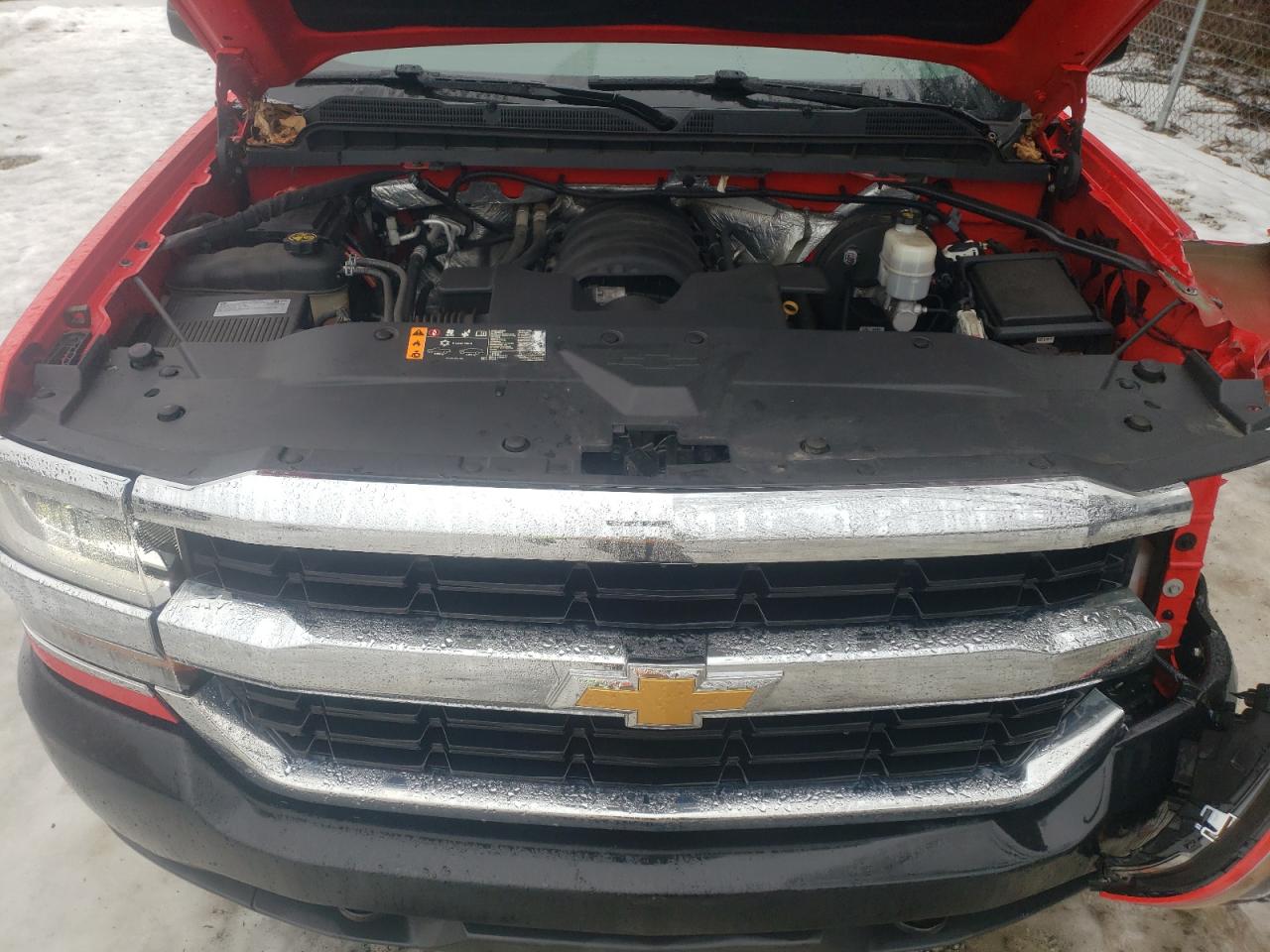 2018 Chevrolet Silverado VIN 1GCNKNEC5JZ230386 Copart auction photo, front end / side damage thumbnail 11