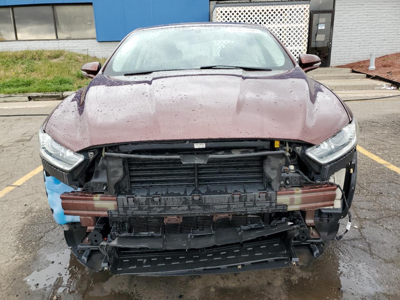 2015 Ford Fusion VIN 3FA6P0HD8FR125548 Copart auction photo, front end damage thumbnail 5