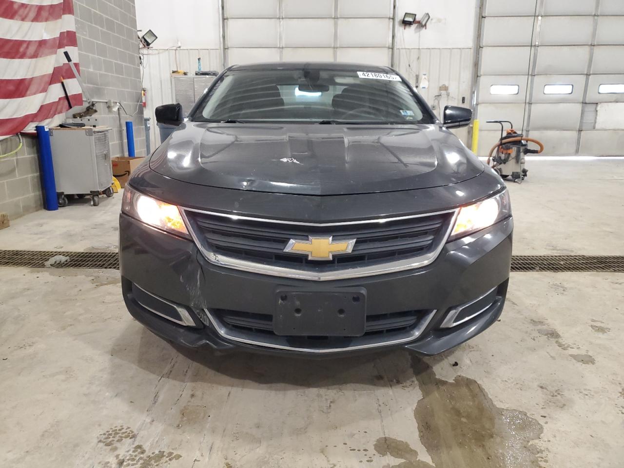 2015 Chevrolet Impala VIN 2G11X5SL3F9201712 Copart auction photo, front end / minor dent/scratches damage thumbnail 5