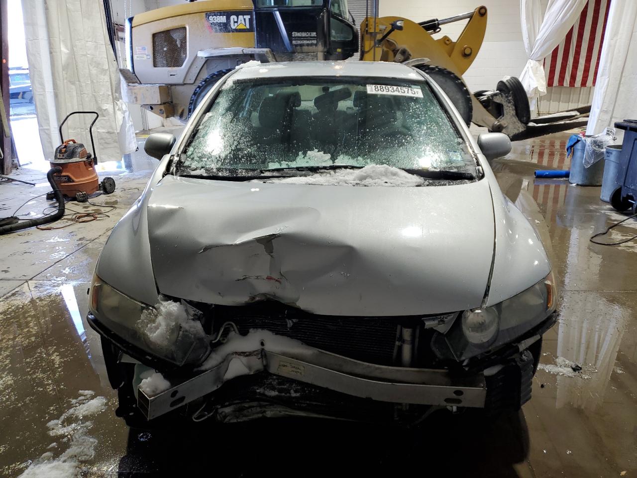 2008 Honda Civic VIN 2HGFA16538H344589 Copart auction photo, front end damage thumbnail 5