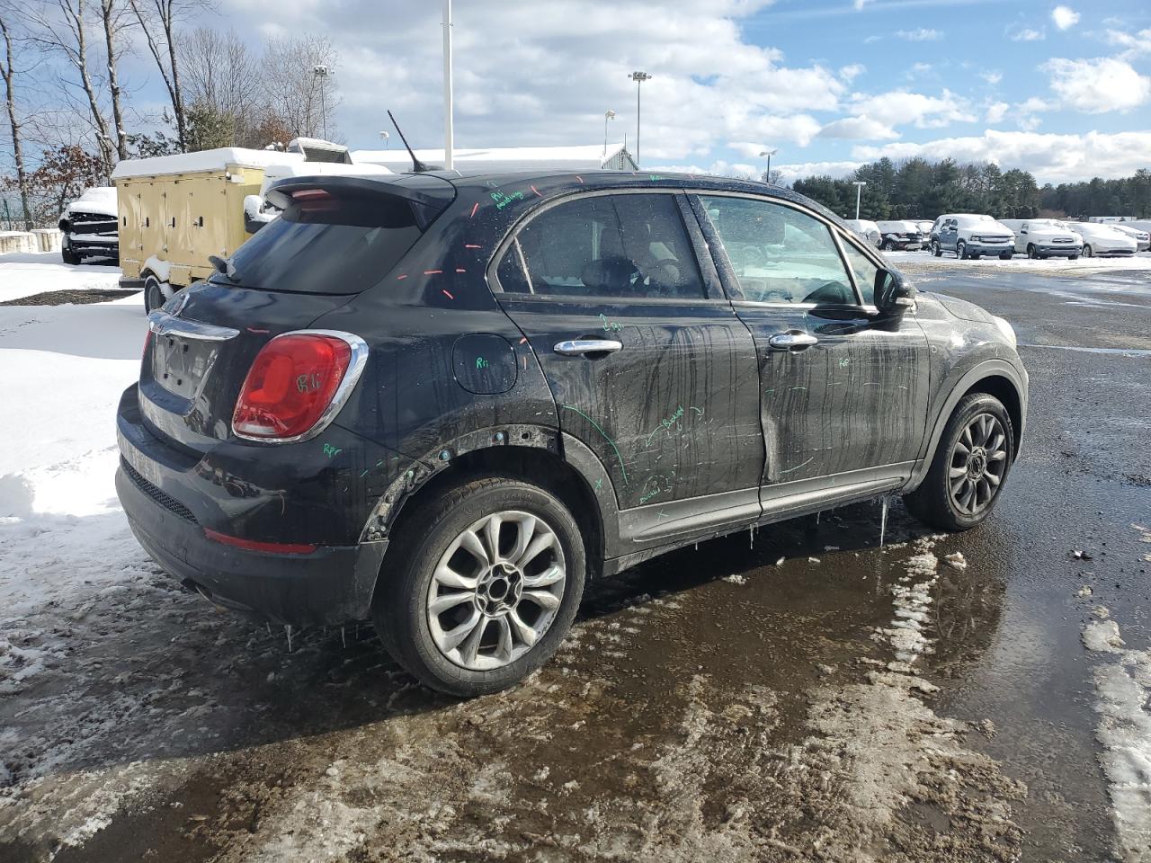 2016 Fiat 500 VIN ZFBCFXBT0GP333174 Copart auction photo, side / minor dent/scratches damage thumbnail 3