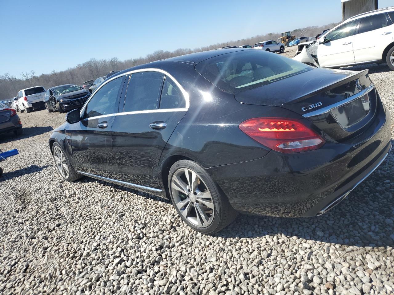 2016 Mercedes-Benz C-klasse VIN WDDWF4JB4GR137535 Copart auction photo, minor dent/scratches damage thumbnail 2