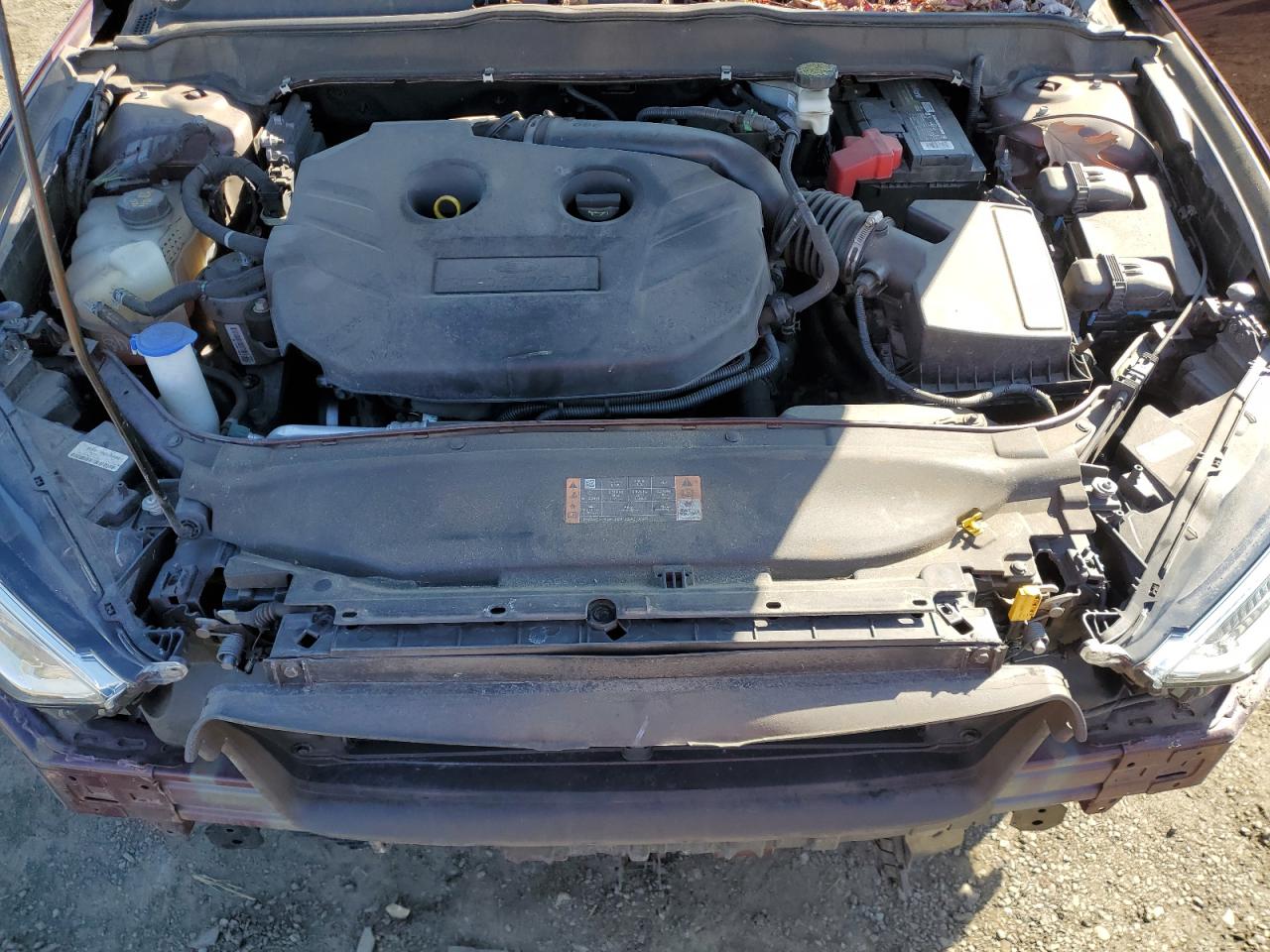 2017 Ford Fusion VIN 3FA6P0T92HR371548 Copart auction photo, front end damage thumbnail 11
