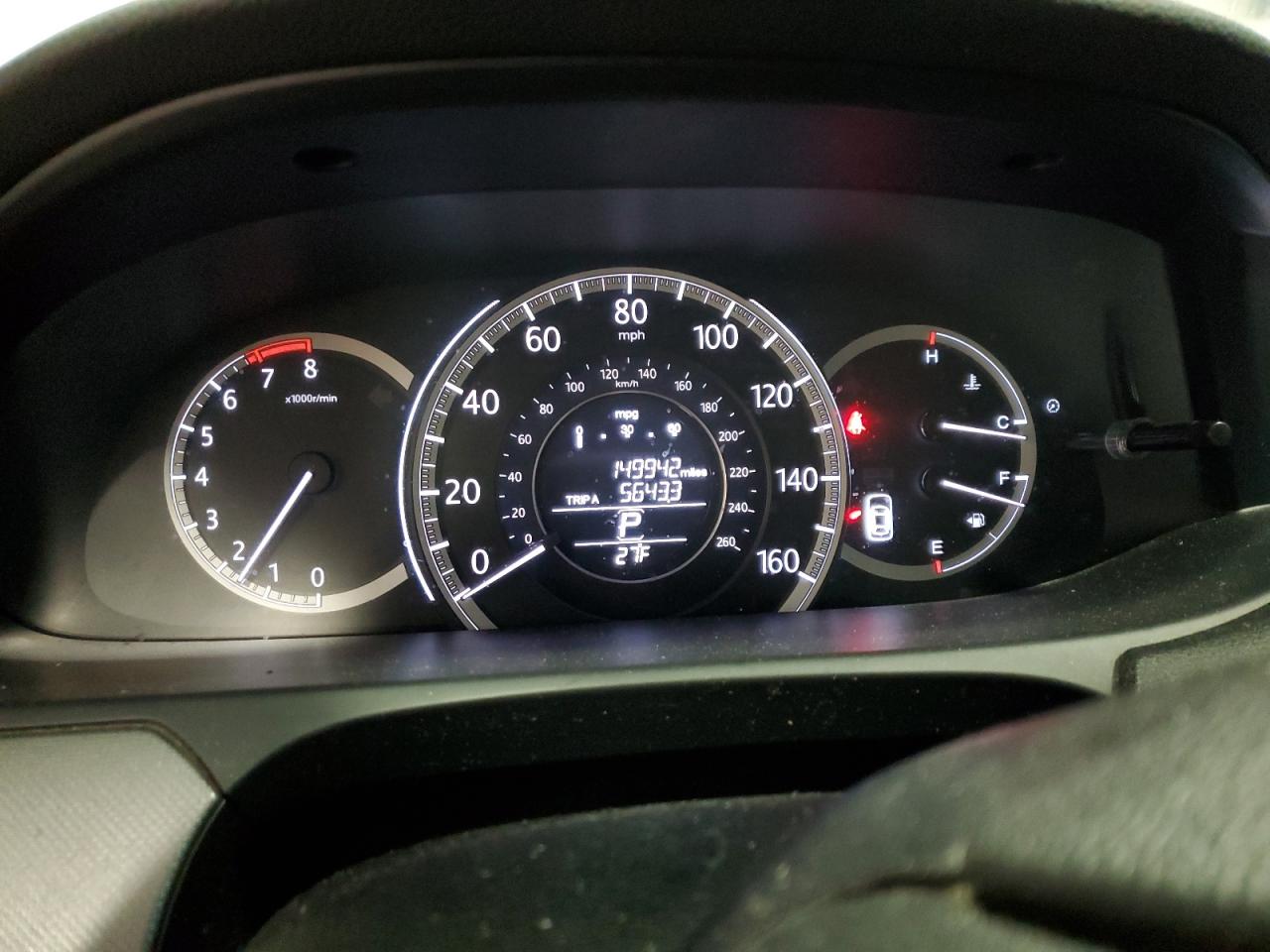2013 Honda Accord VIN 1HGCR2F32DA155988 Copart auction photo, front end damage thumbnail 9