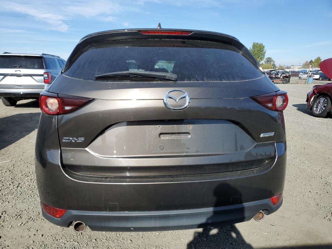 2019 Mazda CX-5 VIN JM3KFACM3K0616684 Copart auction photo, front end / side damage thumbnail 6