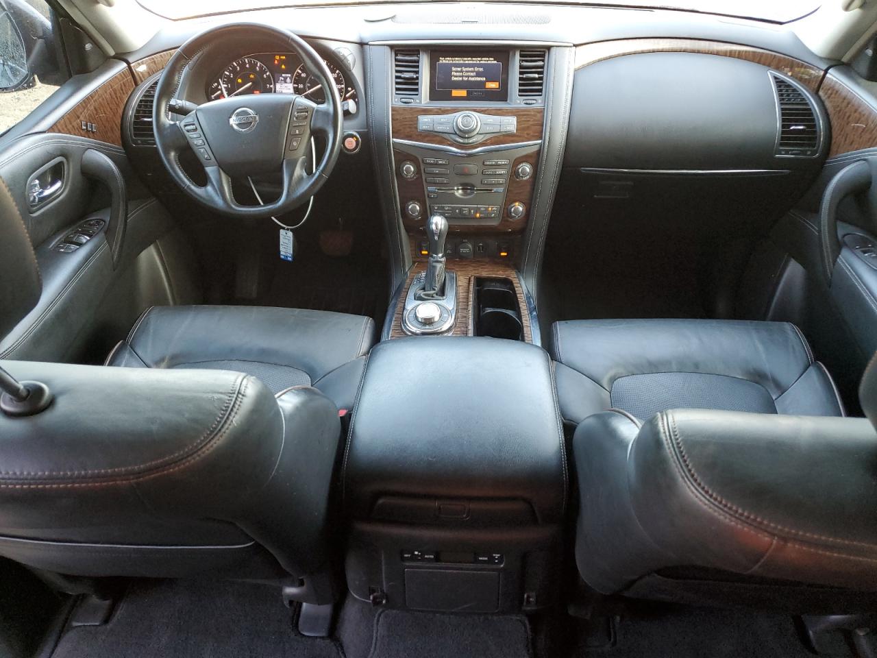 2019 Nissan Armada VIN JN8AY2NC1K9584231 Copart auction photo, front end damage thumbnail 8
