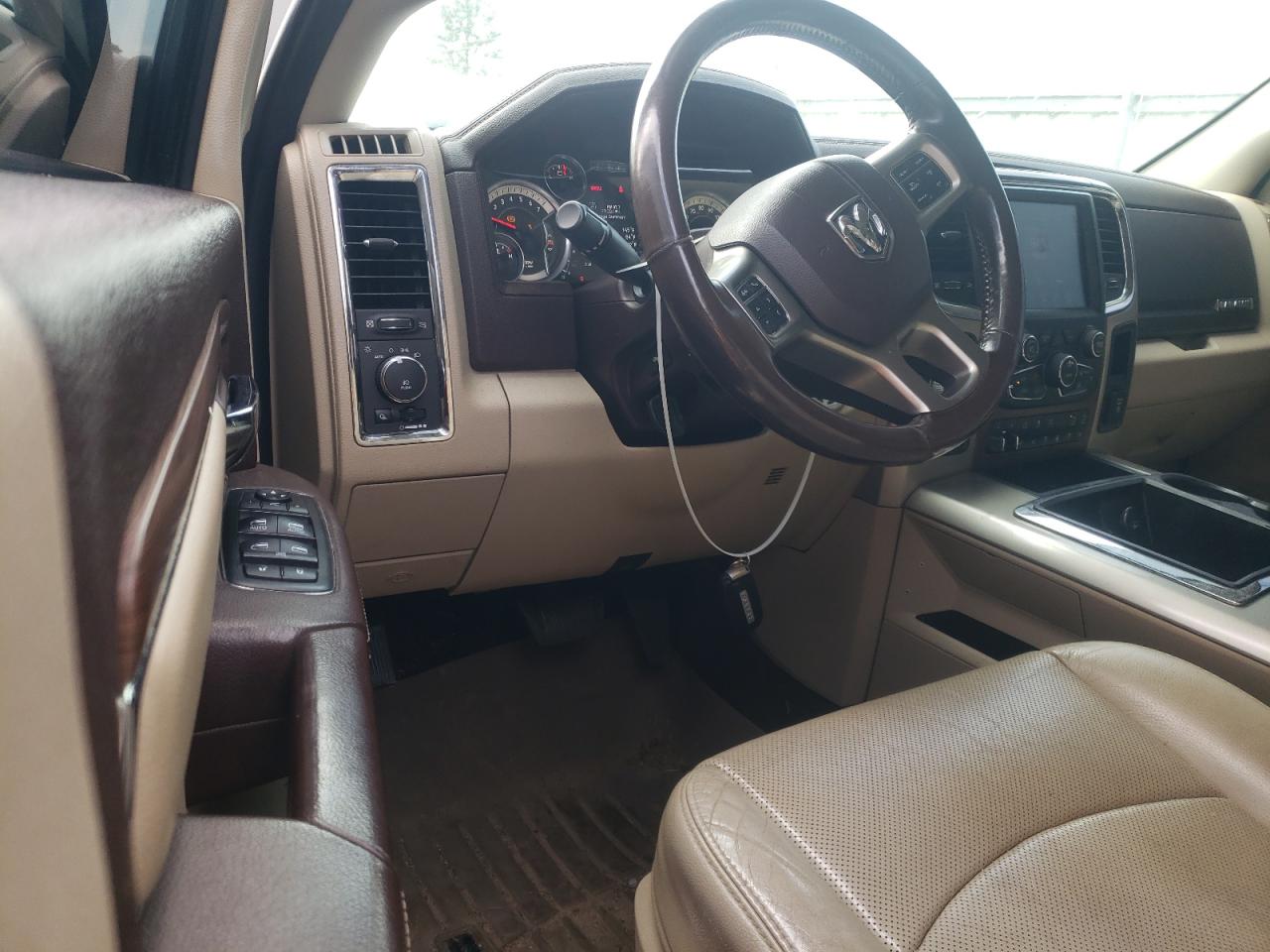 2015 RAM 1500 VIN 1C6RR7NT9FS513163 Copart auction photo, burn damage thumbnail 8