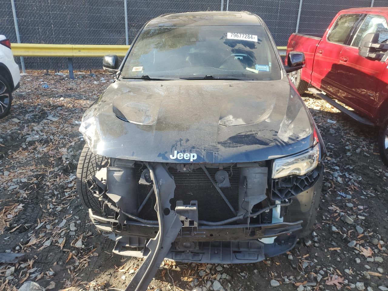 2017 Jeep Grand Cherokee VIN 1C4RJFDJ0HC672158 Copart auction photo, front end / undercarriage damage thumbnail 5