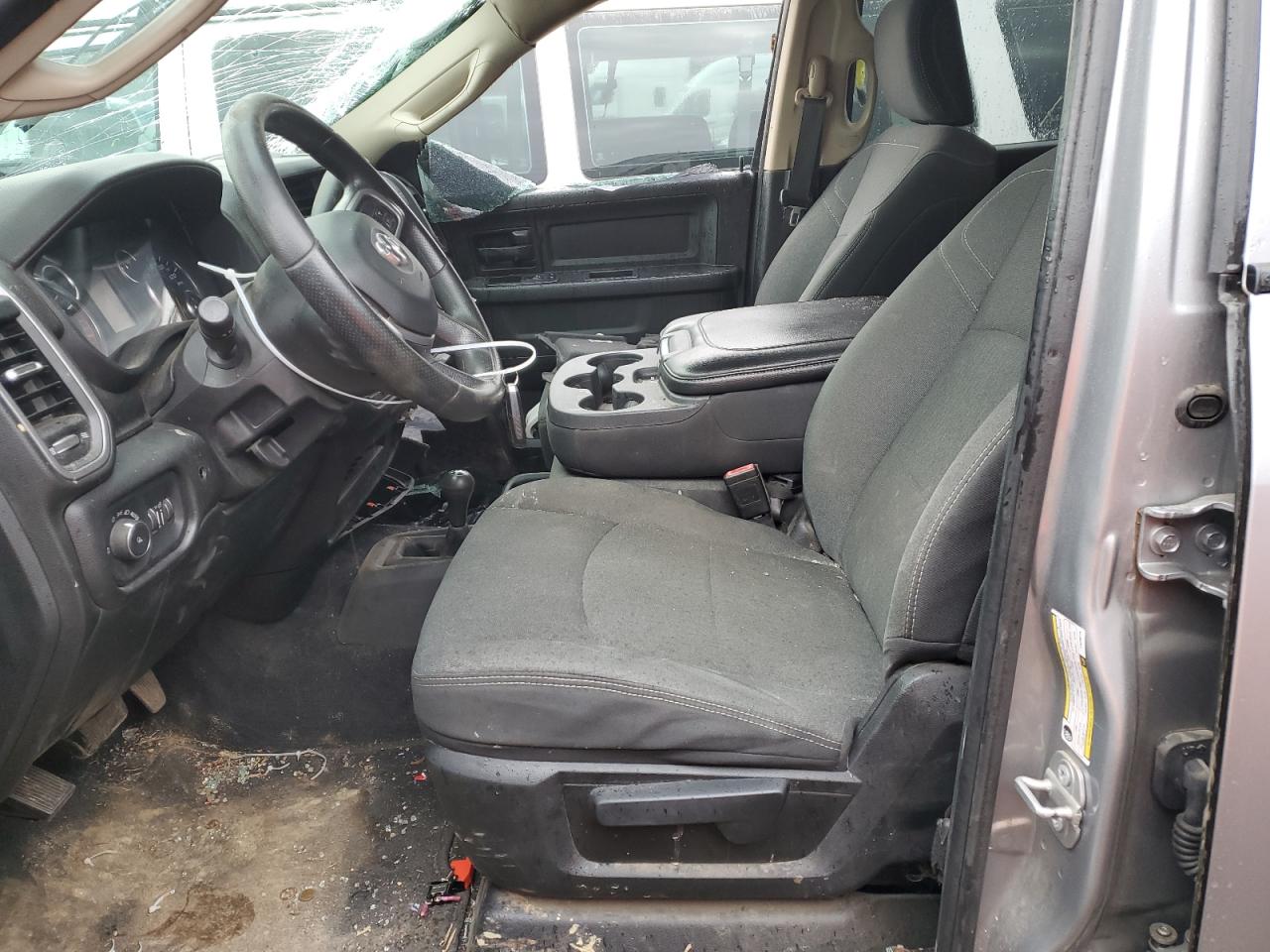 2020 RAM 2500 VIN 3C6UR5CL2LG239776 Copart auction photo, frame damage / all over damage thumbnail 7