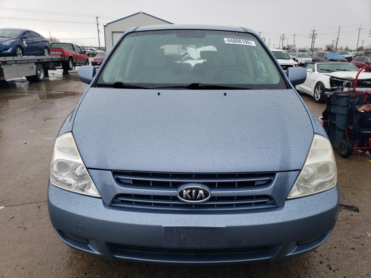 2008 KIA Sedona VIN KNDMB133586242430 Copart auction photo, rear end damage thumbnail 5