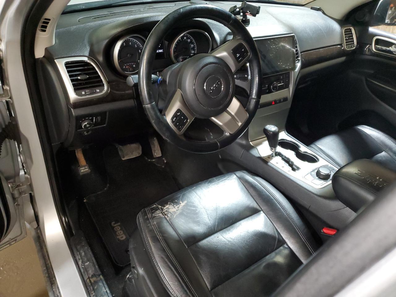 2012 Jeep Grand Cherokee VIN 1C4RJFAG2CC156904 Copart auction photo, front end / side damage thumbnail 8