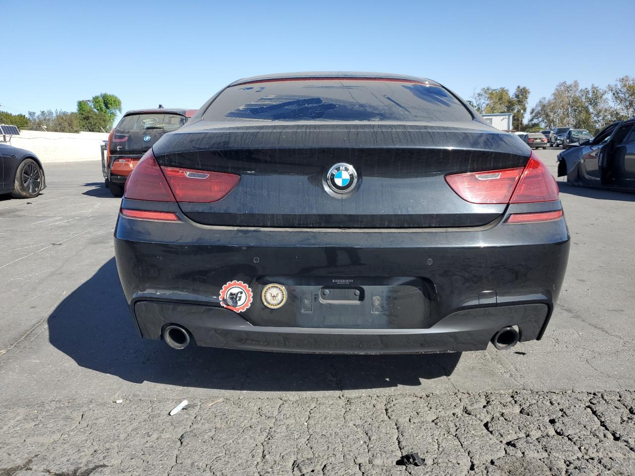2016 BMW 6er VIN WBA6D2C58GGT65638 Copart auction photo, mechanical / minor dent/scratches damage thumbnail 6