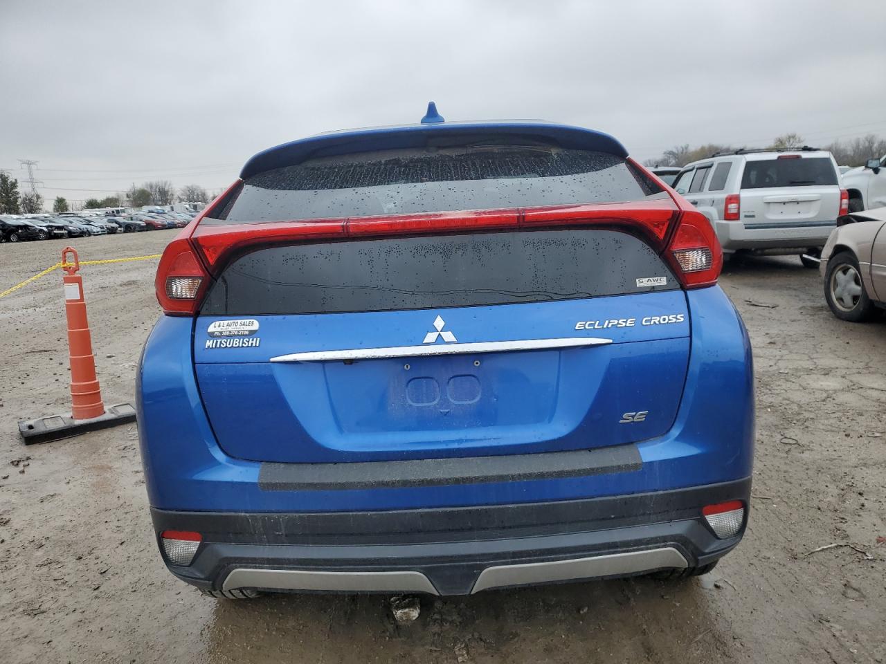 2019 Mitsubishi Eclipse VIN JA4AT5AA2KZ003247 Copart auction photo, front end / side damage thumbnail 6