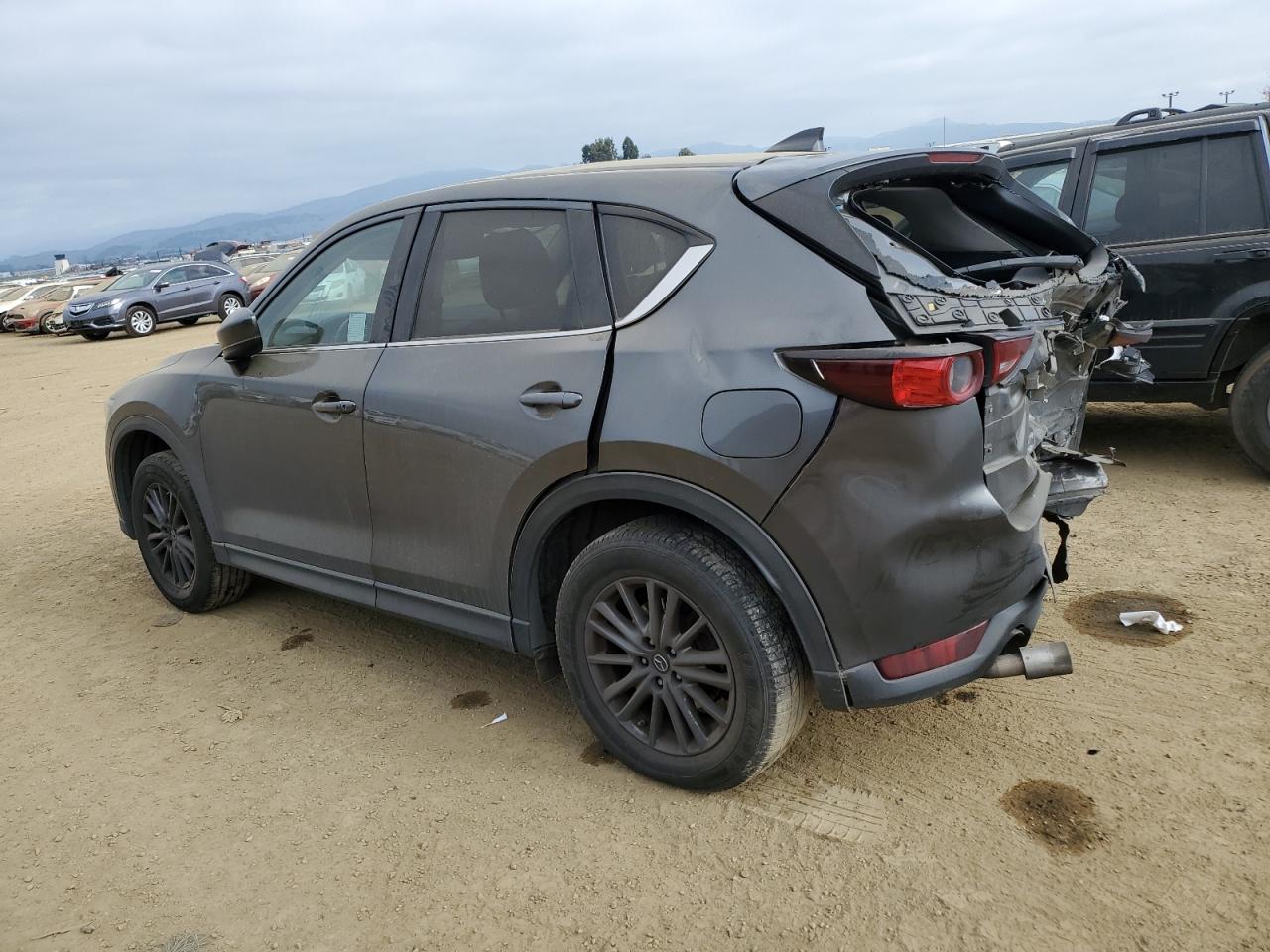 2019 Mazda CX-5 VIN JM3KFACM6K0545805 Copart auction photo, rear end damage thumbnail 2