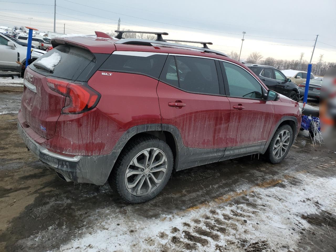 2020 GMC Terrain VIN 3GKALPEXXLL193621 Copart auction photo, front end damage thumbnail 3