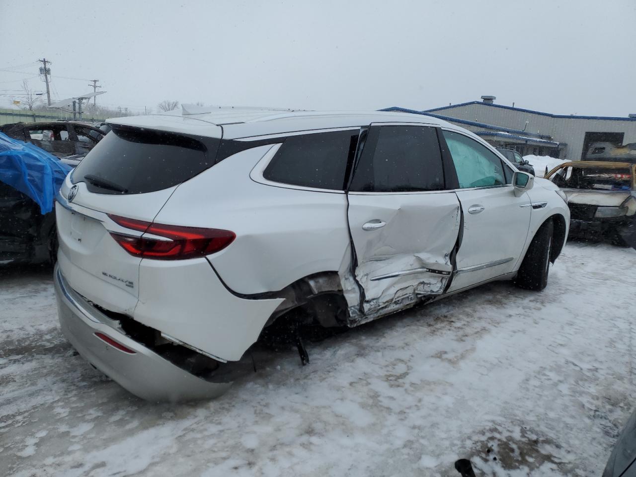 2019 Buick Enclave VIN 5GAEVAKW8KJ112297 Copart auction photo, side damage thumbnail 3