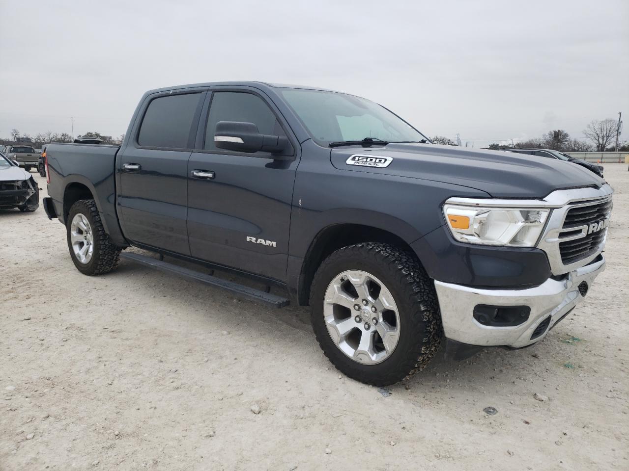2019 RAM 1500 VIN 1C6SRFFT3KN600673 Copart auction photo, rear end / front end damage thumbnail 4