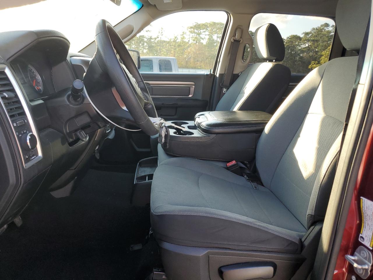 2021 RAM 1500 VIN 1C6RR7LG7MS535682 Copart auction photo, front end damage thumbnail 7