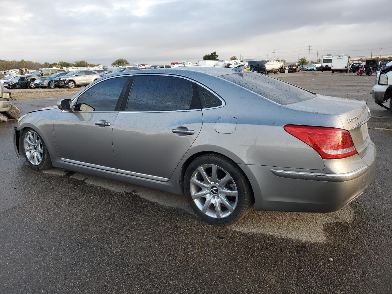2011 Hyundai Equus VIN KMHGH4JF5BU034301 Copart auction photo, front end / undercarriage damage thumbnail 2