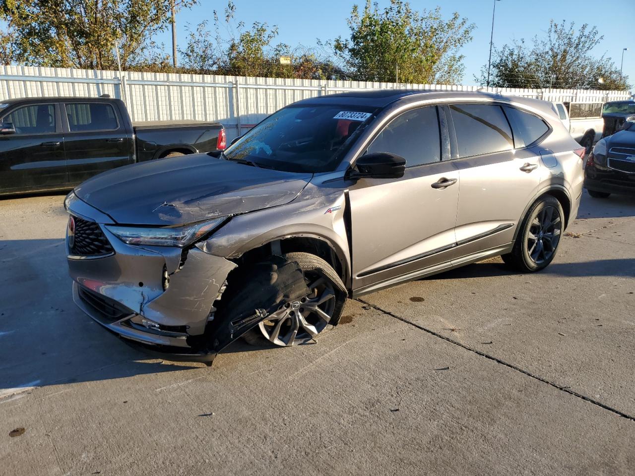 2022 Acura MDX VIN 5J8YE1H01NL032803