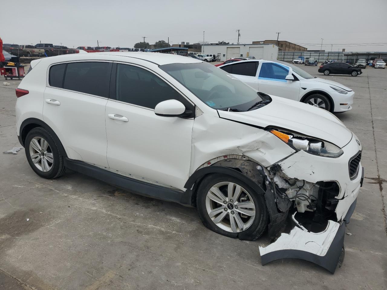 2019 KIA Sportage VIN KNDPM3AC3K7510270 Copart auction photo, front end damage thumbnail 4