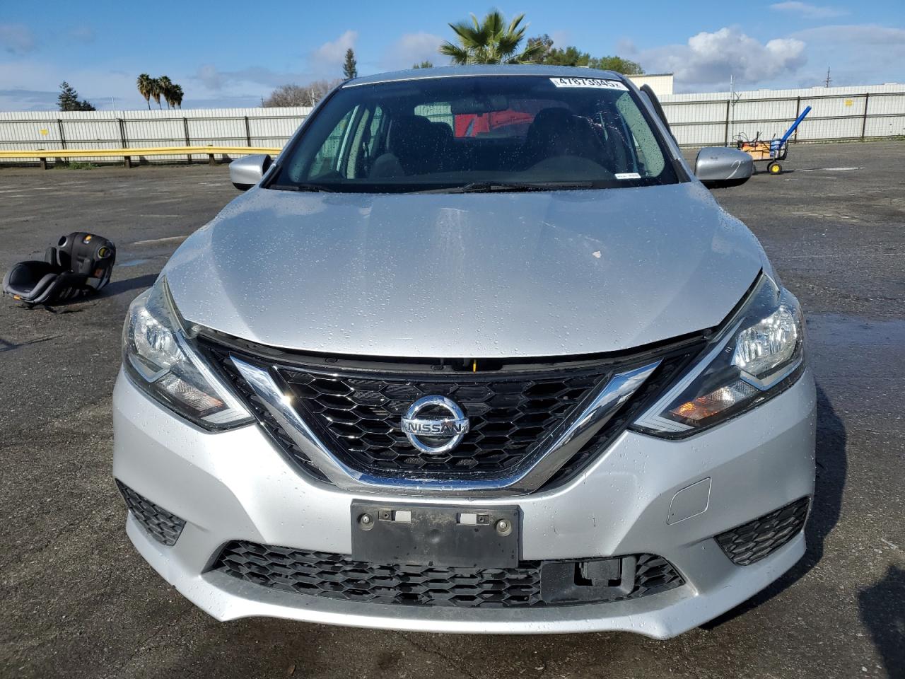 2019 Nissan Sentra VIN 3N1AB7AP2KY268224 Copart auction photo, side / rear end damage thumbnail 5