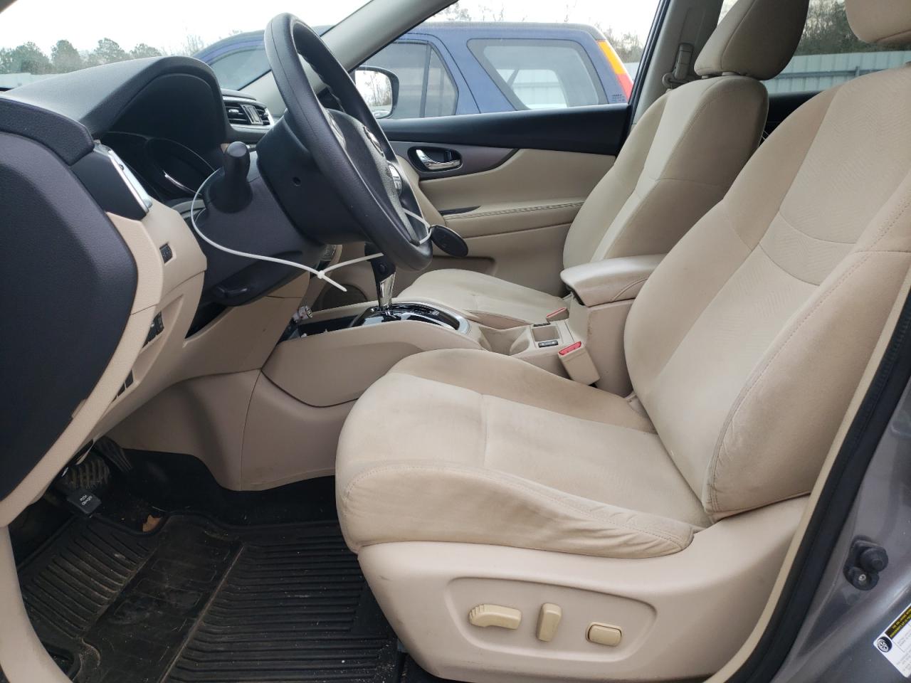 2016 Nissan Rogue VIN KNMAT2MTXGP599745 Copart auction photo, side damage thumbnail 7