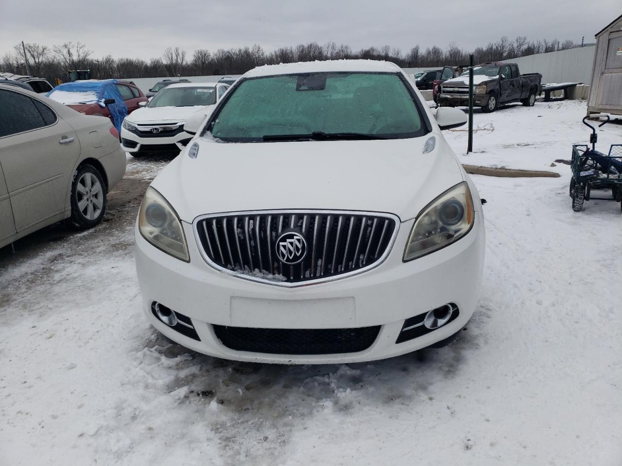 2015 Buick Verano VIN 1G4PR5SK9F4122675 Copart auction photo, side damage thumbnail 5