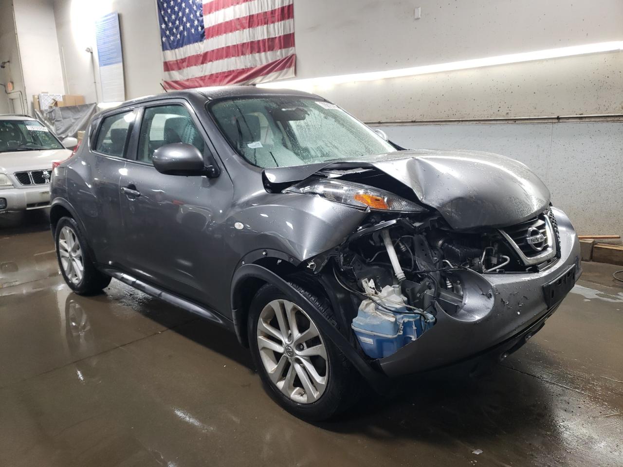 2013 Nissan Juke VIN JN8AF5MR3DT218225 Copart auction photo, front end damage thumbnail 4