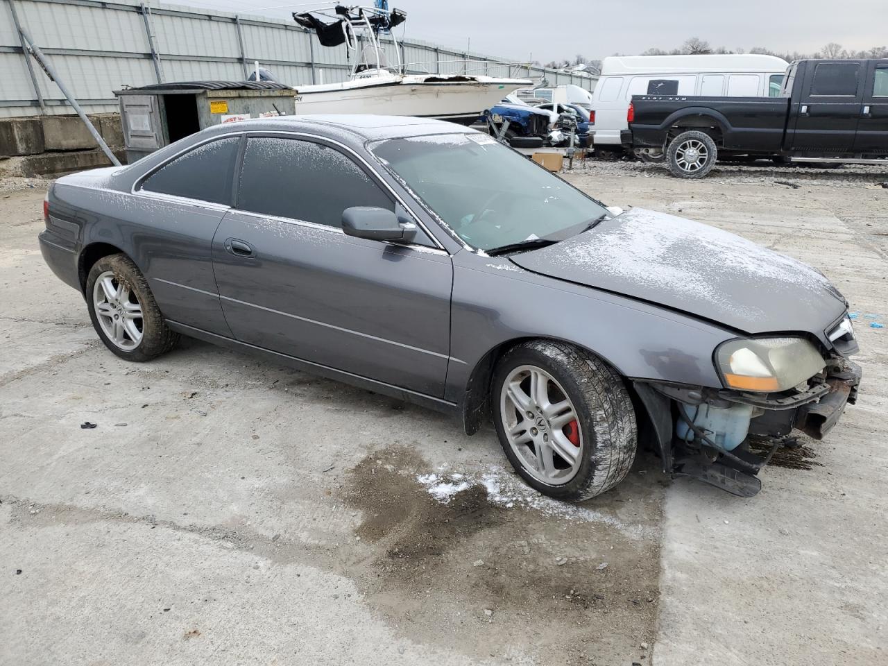 2003 Acura CL VIN 19UYA41733A009116 Copart auction photo, all over / mechanical damage thumbnail 4