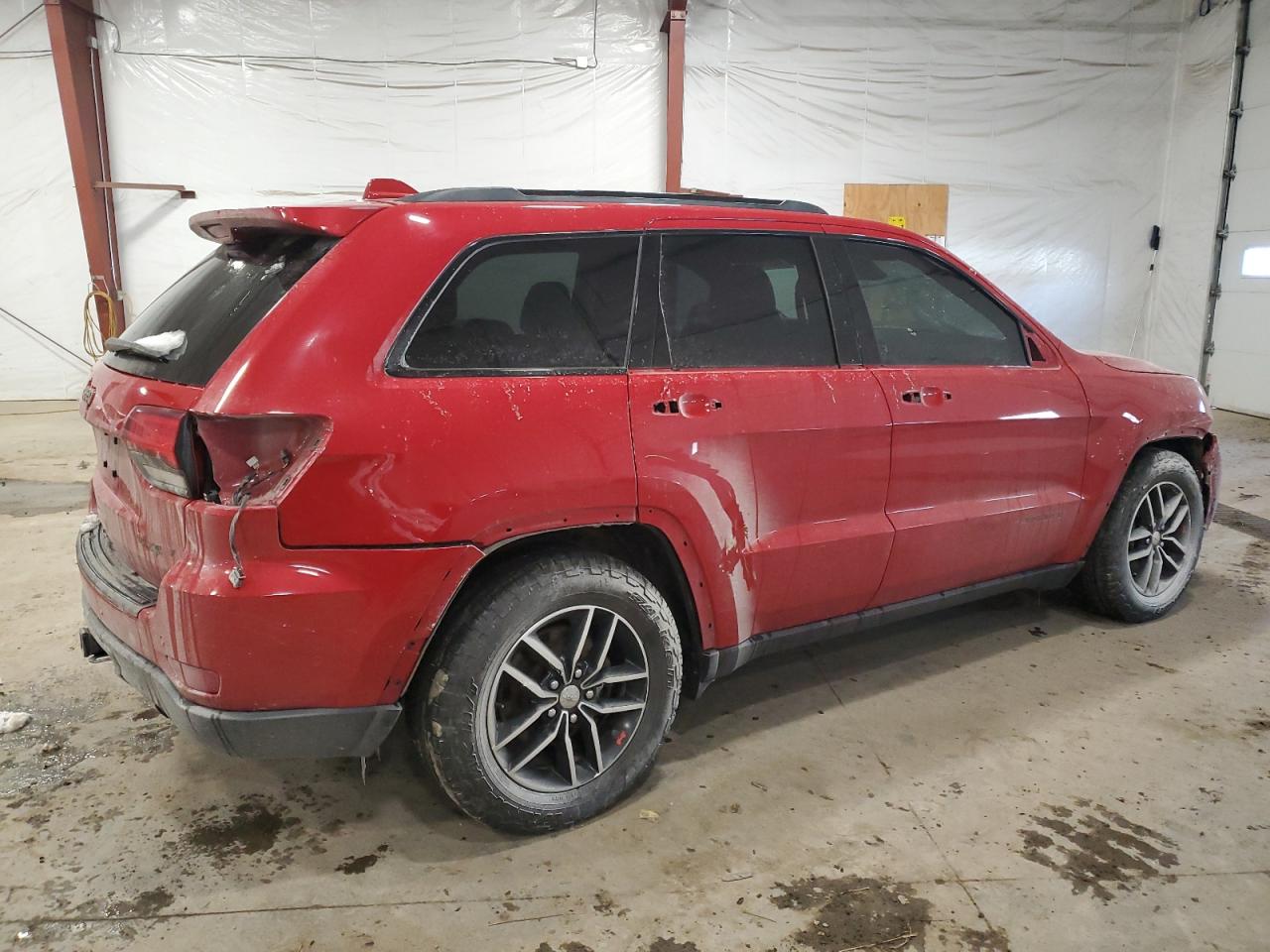 2018 Jeep Grand Cherokee VIN 1C4RJFLGXJC454966 Copart auction photo, all over damage thumbnail 3