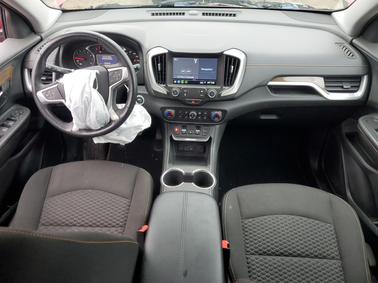 2019 GMC Terrain VIN 3GKALTEVXKL117192 Copart auction photo, front end / side damage thumbnail 8