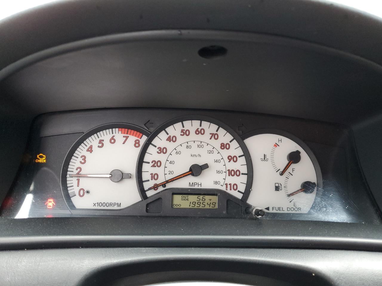 2004 Toyota Corolla VIN 1NXBR32E24Z250813 Copart auction photo, front end / rear end damage thumbnail 9