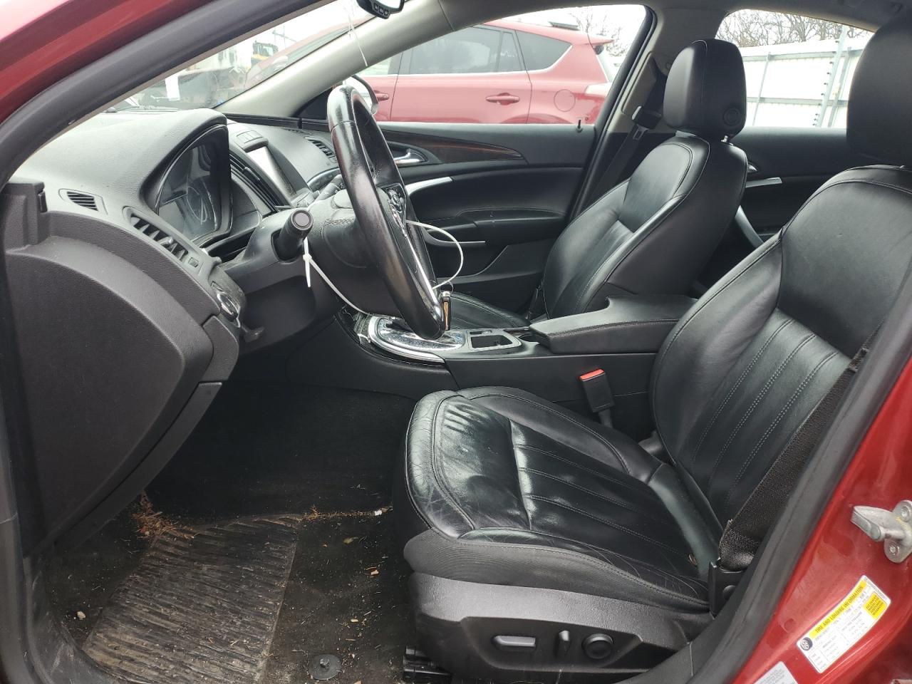 2014 Buick Regal VIN 2G4GK5EX3E9222617 Copart auction photo, front end damage thumbnail 7